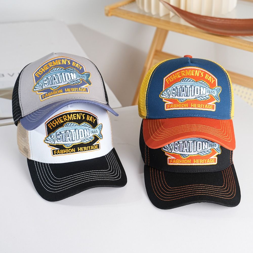 Trucker Cap Mesh - Outdoor Cap Breathable Fishing Cap Baseball