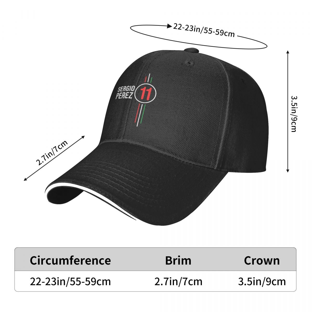 Sergio Perez F1 Car Racing Was - đánh giá và giá Golf Cap Dad