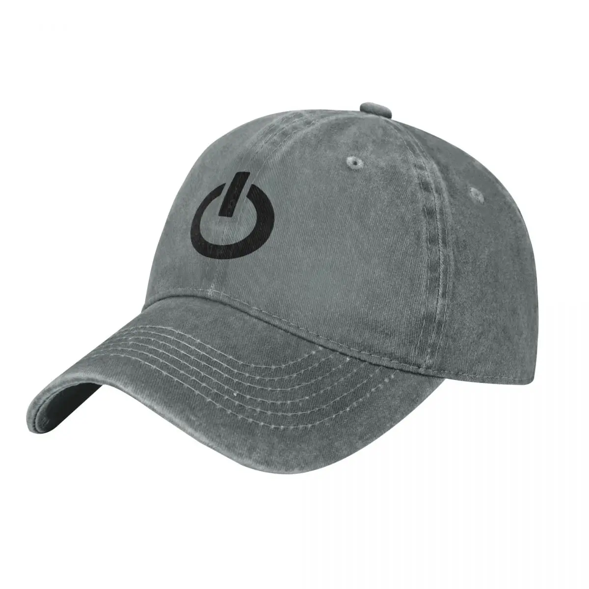 Power Button (black) Baseball  - đánh giá và giá Golf Cap Dad