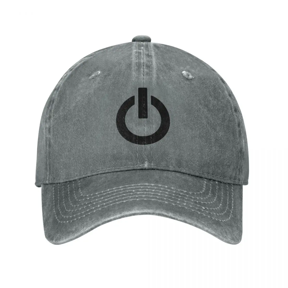 Power Button (black) Baseball  - đánh giá và giá Golf Cap Dad
