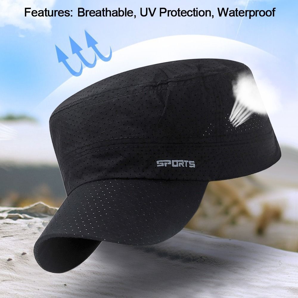 Outdoor Breathable Sun Hat Adj - đánh giá và giá Snapback Hat Flat