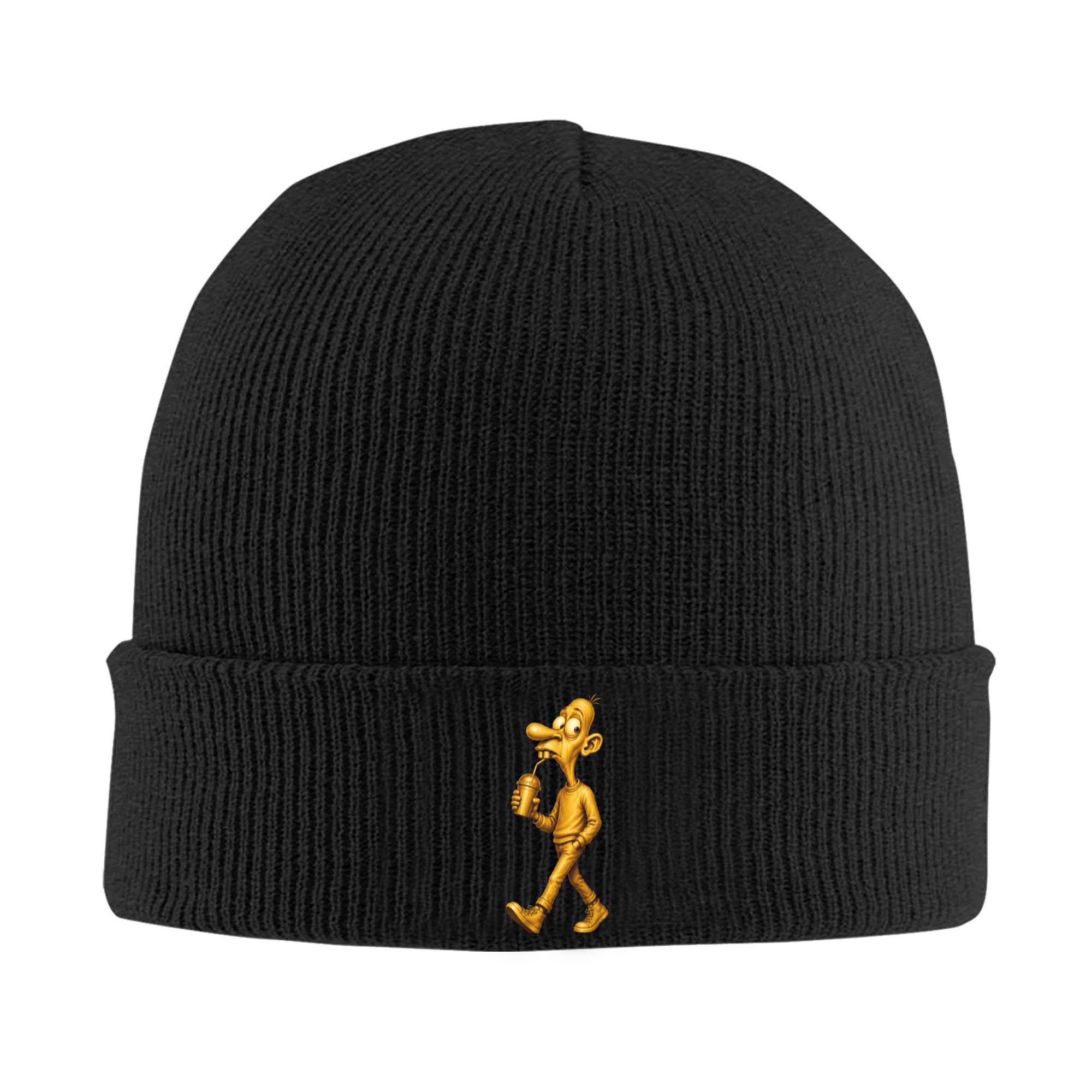 Golden Neegy Meme Funny Intern - đánh giá và giá Beanie Cuffed Knit