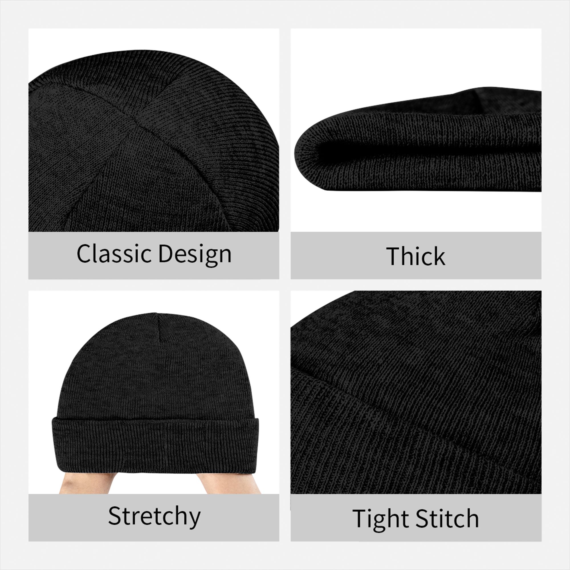 Golden Neegy Meme Funny Intern - đánh giá và giá Beanie Cuffed Knit