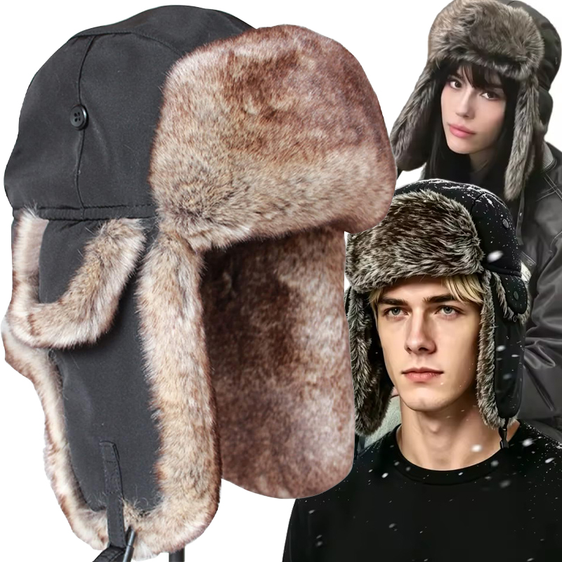 Men's Warm Winter Trapper Avia - đánh giá và giá Trapper Hat Ear Flap