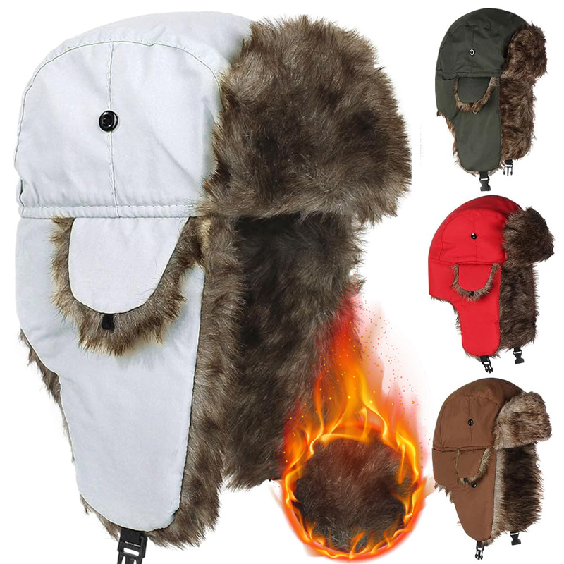 Men's Warm Winter Trapper Avia - đánh giá và giá Trapper Hat Ear Flap