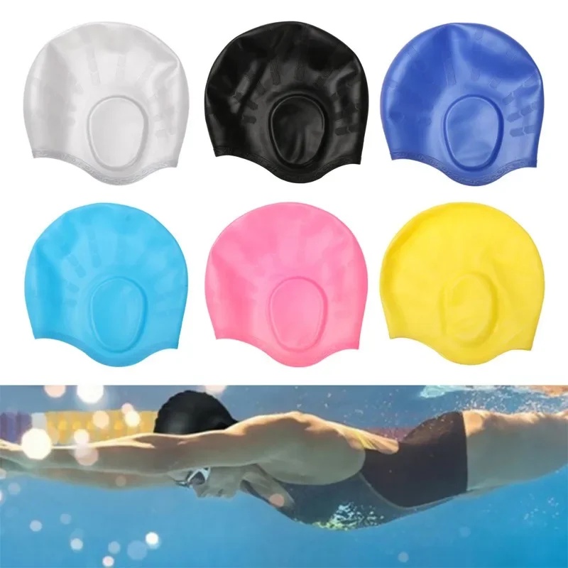 Silicone Swimming Cap for Men  - đánh giá và giá Swim Hat Silicone