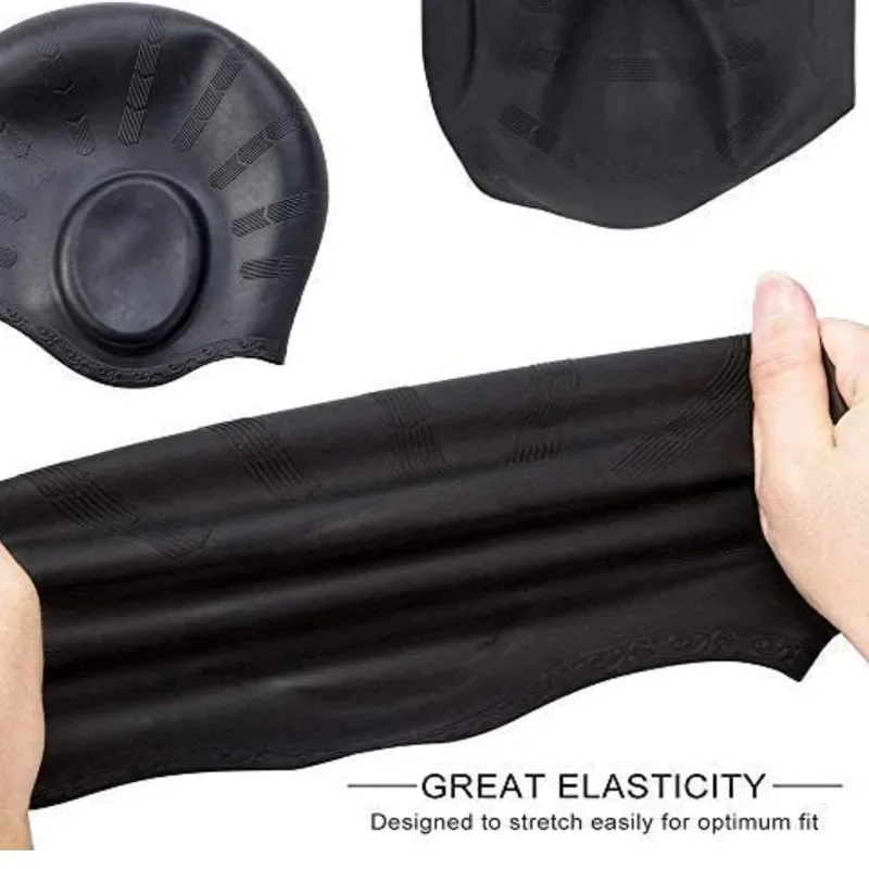 Silicone Swimming Cap for Men  - đánh giá và giá Swim Hat Silicone