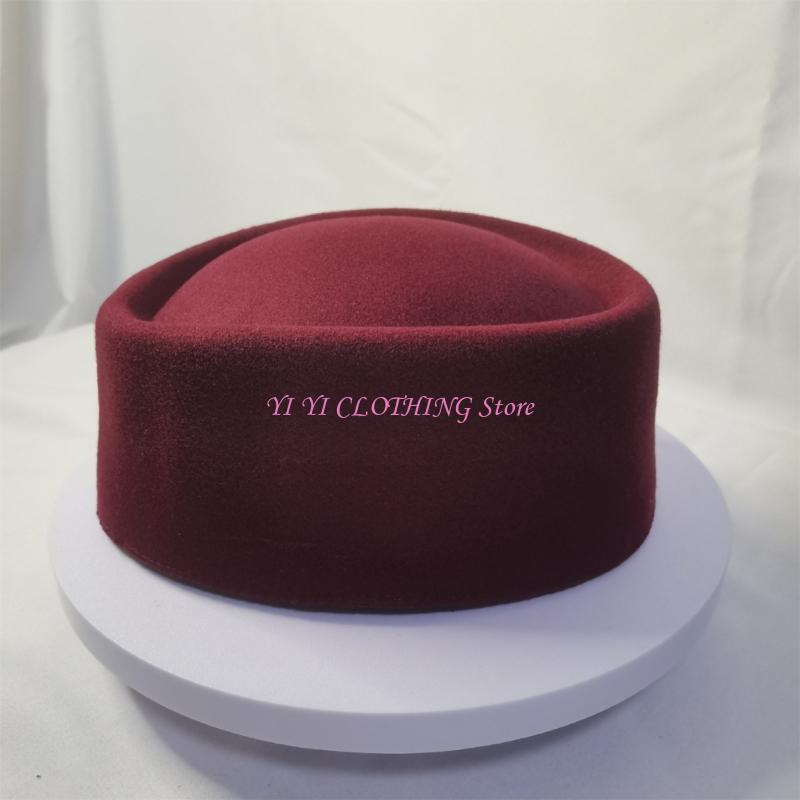 N5KF Pillbox Hat Hat Mill Mill - đánh giá và giá Fedora Hat Wool