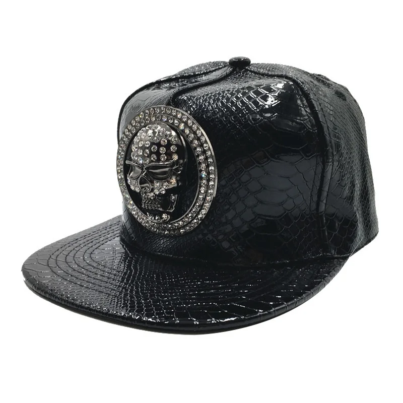 Brand Oohmy Men Women PU Leath - đánh giá và giá Snapback Hat Flat